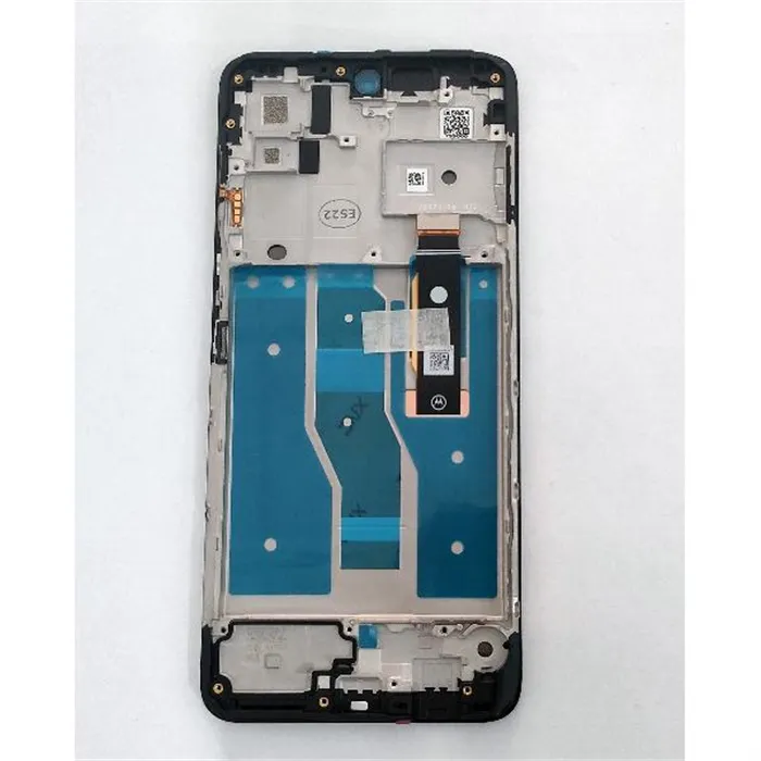 Pantalla lcd para Motorola Moto G82 XT2225 5D68C20864 mas tactil negro mas marco negro Service Pack