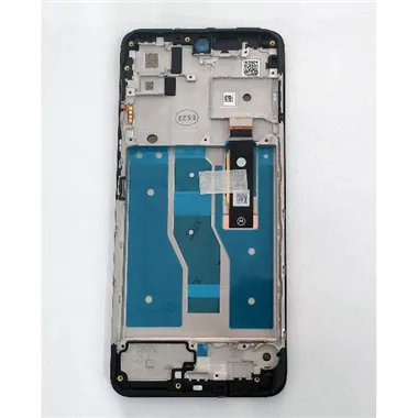 Pantalla lcd para Motorola Moto G82 XT2225 5D68C20864 mas tactil negro mas marco negro Service Pack