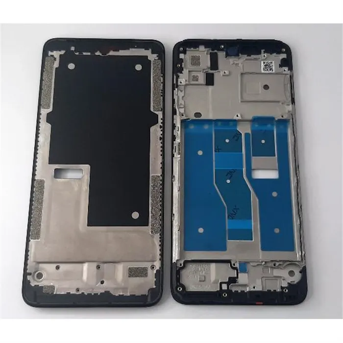 Carcasa central o marco negro para Motorola Moto G82 XT2225 calidad premium