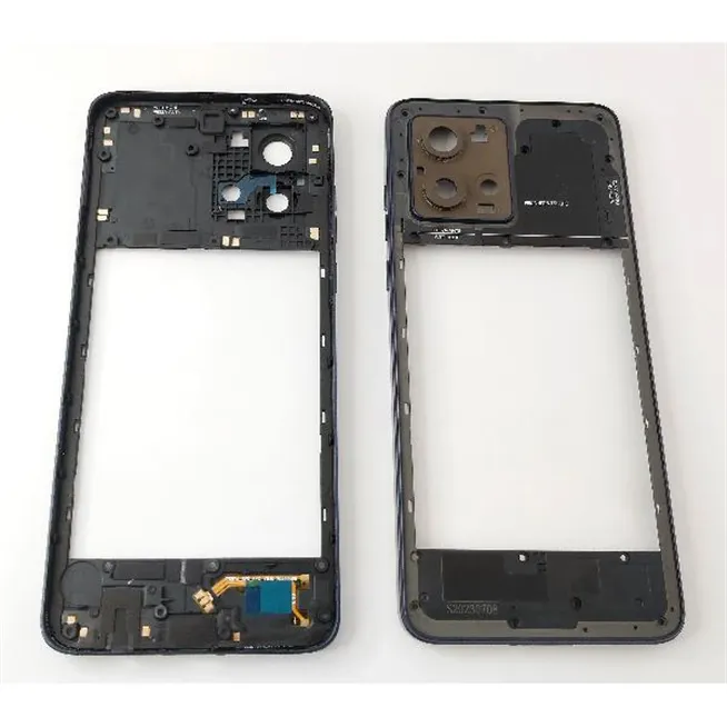 Carcasa trasera o marco negro para Motorola Moto G84 5G calidad premium