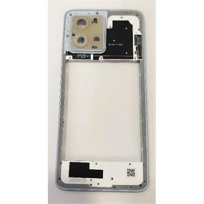 Carcasa o marco trasero azul claro para Motorola Moto G84 5G