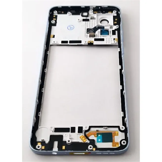 Carcasa o marco central azul claro para Motorola Moto G84 5G 