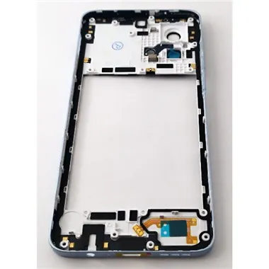Carcasa o marco central azul claro para Motorola Moto G84 5G 