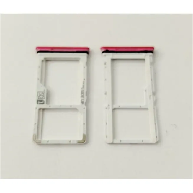 Soporte o bandeja sim roja Dual sim para Motorola Moto G84 5G calidad premium