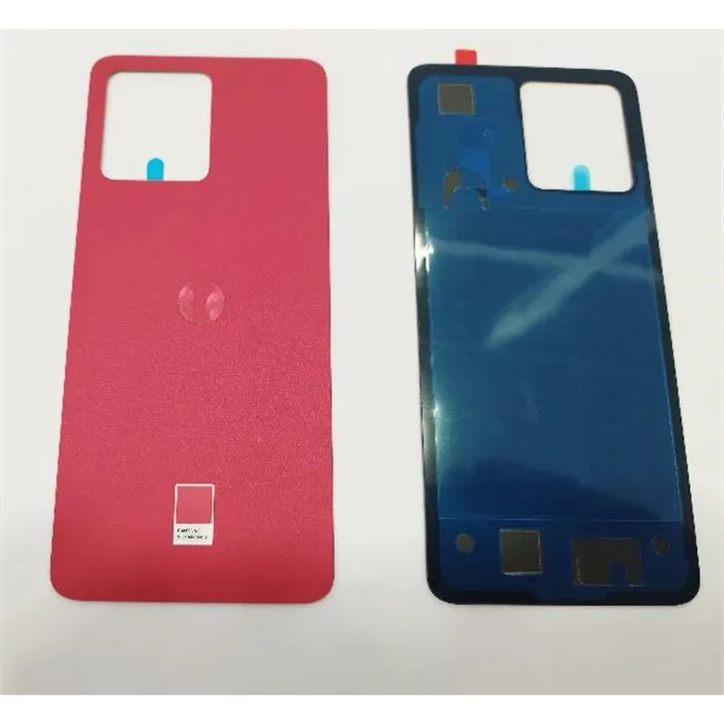 Tapa trasera o tapa batería roja para Motorola Moto G84 5G calidad premium