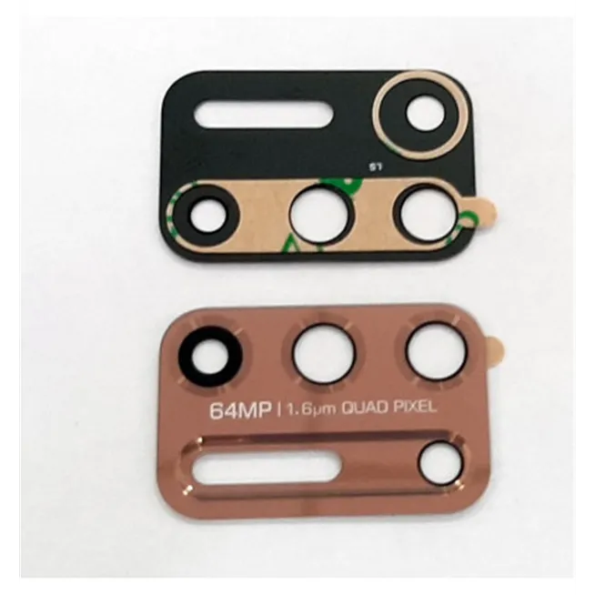 Cristal camara dorado para Motorola Moto G9 Plus calidad premium
