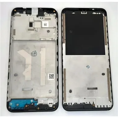 Carcasa central o marco negro para Motorola Moto G9 Play calidad premium