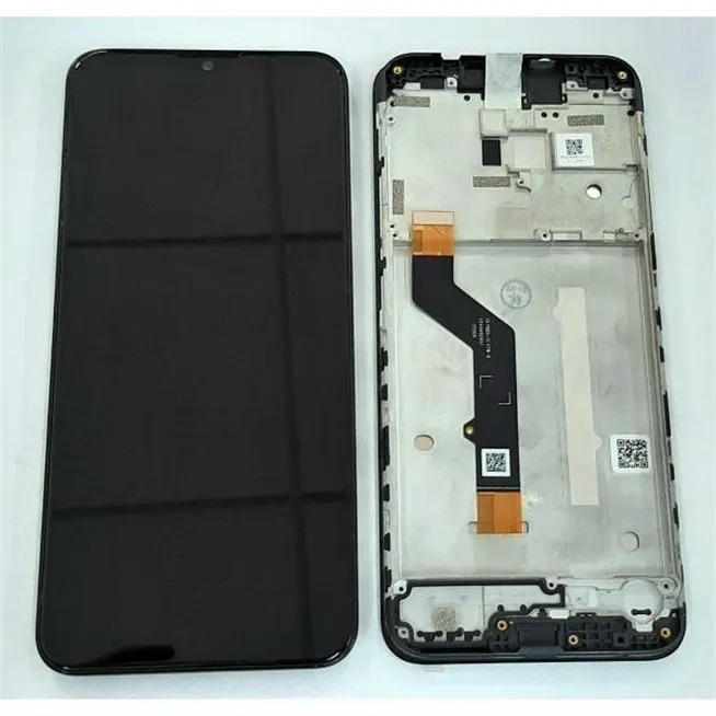 Pantalla lcd para Motorola Moto G9 Play mas tactil negro mas marco negro calidad premium