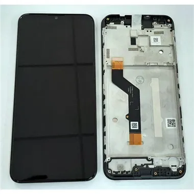 Pantalla lcd para Motorola Moto G9 Play mas tactil negro mas marco negro calidad premium