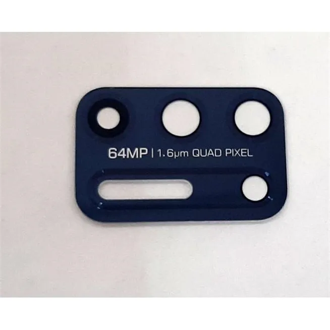 Cristal camara azul para Motorola Moto G9 Plus calidad premium