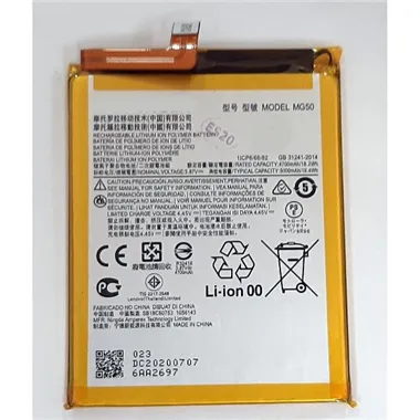Bateria MG50 5000mah para Motorola Moto G9 Plus calidad premium