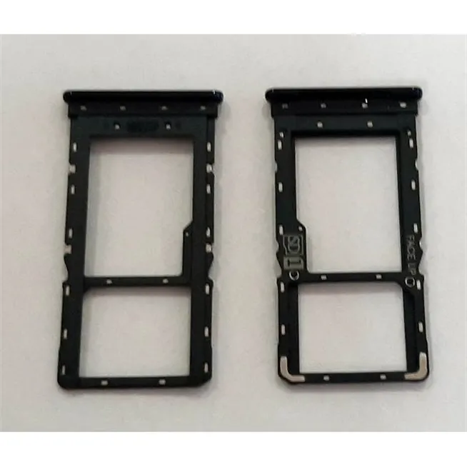Soporte o bandeja dual sim negra para Motorola Moto G9 Plus calidad premium