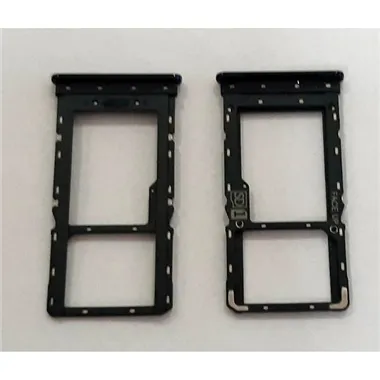 Soporte o bandeja dual sim negra para Motorola Moto G9 Plus calidad premium