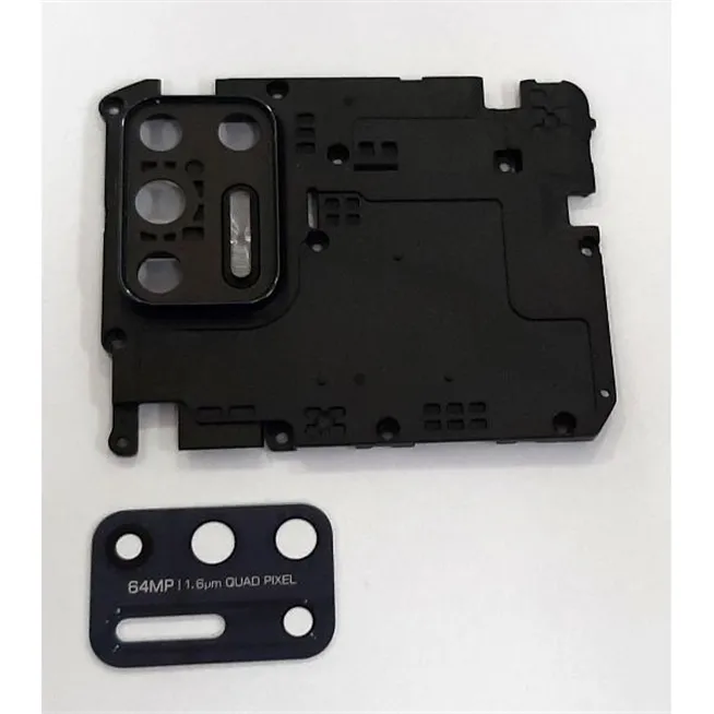 Carcasa sujecion para Motorola Moto G9 Plus mas cristal camara calidad premium