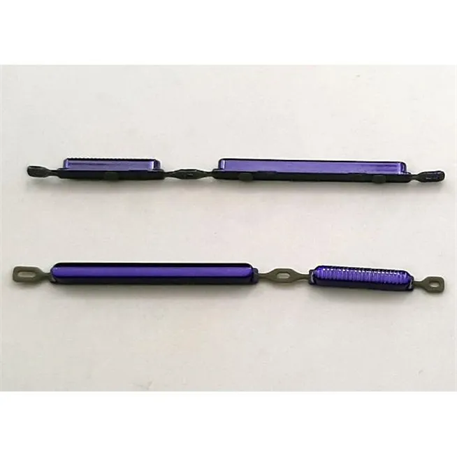 Set botones purpura para Motorola Moto G9 Power calidad premium