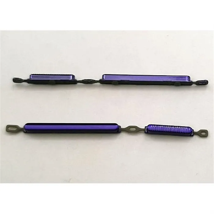 Set botones purpura para Motorola Moto G9 Power calidad premium