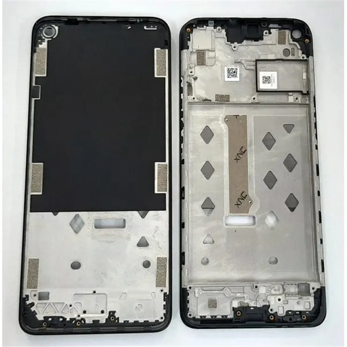 Carcasa central o marco negro para Motorola Moto G9 Power calidad premium
