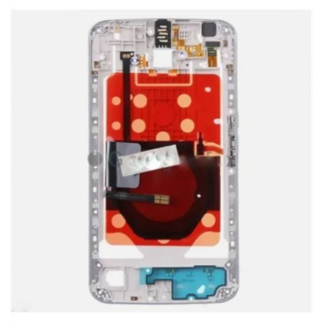 Motorola XT1100 XT1103 Google Nexus 6 carcasa central blanco