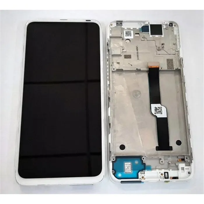Pantalla lcd para Motorola Moto One Fusion plus mas tactil blanco mas marco blanco calidad premium