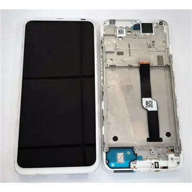 Pantalla lcd para Motorola Moto One Fusion plus mas tactil blanco mas marco blanco calidad premium