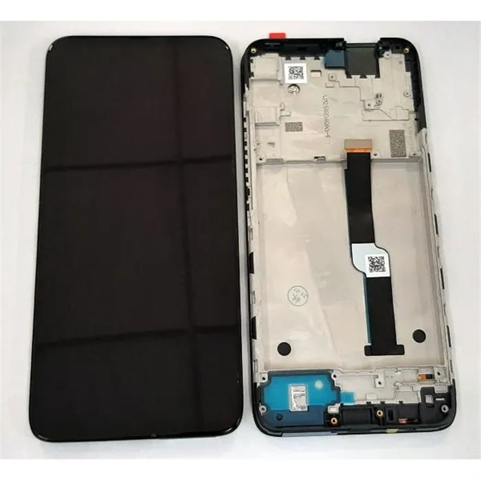 Pantalla LCD para Motorola Moto One Fusion plus mas tactil negro mas marco negro calidad premium