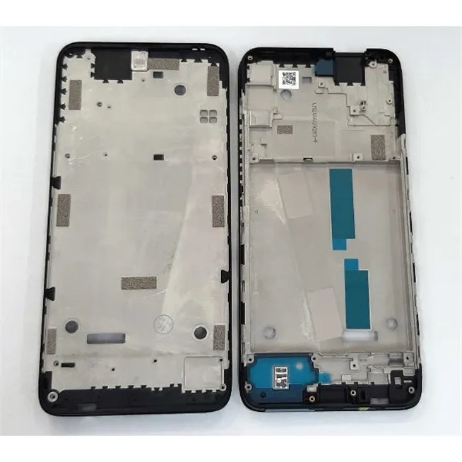 Carcasa central o marco negro para Motorola Moto One Fusion plus calidad premium
