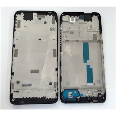 Carcasa central o marco negro para Motorola Moto One Fusion plus calidad premium