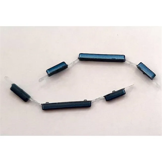 Set botones azules para Motorola Moto One Fusion Plus calidad premium
