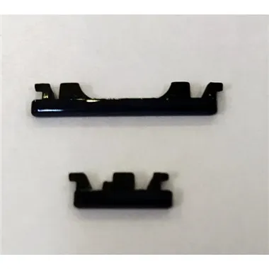 Set 2 botones azules para Motorola Moto One Vision Moto P50 XT1970 calidad premium