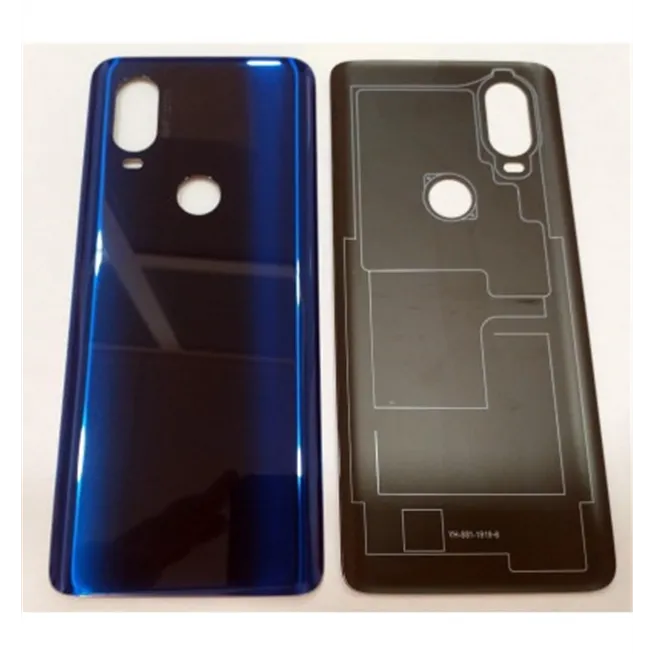 Motorola Moto One Vision tapa trasera o tapa bateria azul