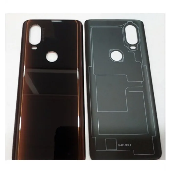 Motorola Moto One Vision tapa trasera o tapa bateria marron