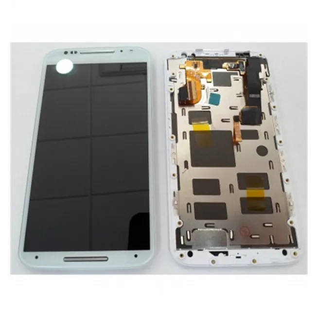 Motorola Moto X 2ND GEN XT1092 pantalla lcd + tactil blanco + marco premium