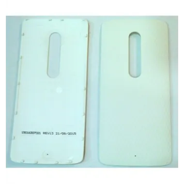 Motorola Moto X Play X3 XT1561 tapa trasera o tapa bateria blanca xt1562 xt1563 xt1570