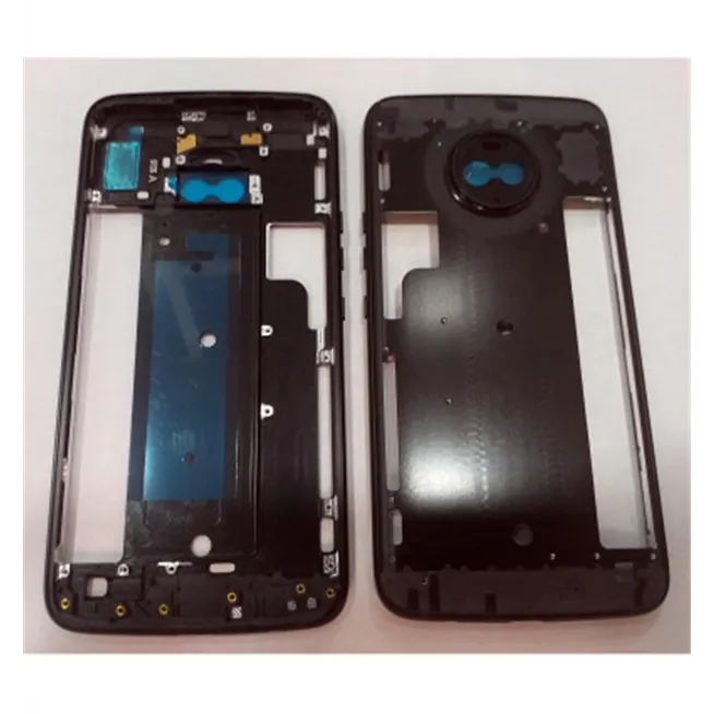 Carcasa central o marco negro para Motorola Moto X4 XT1900