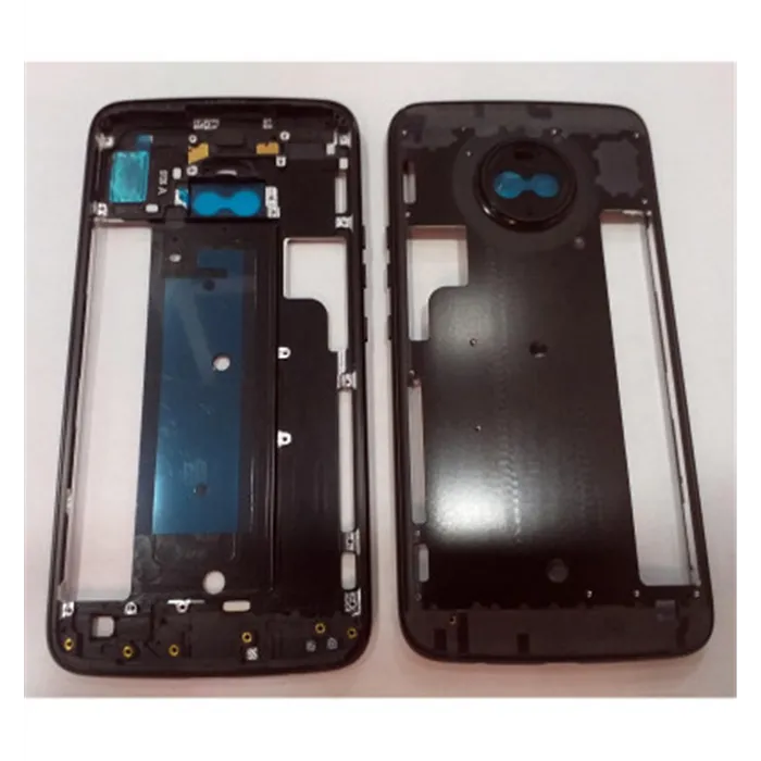 Carcasa central o marco negro para Motorola Moto X4 XT1900
