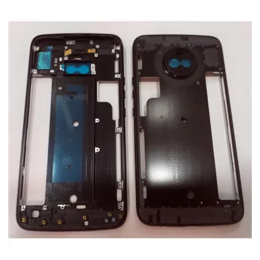 Carcasa central o marco negro para Motorola Moto X4 XT1900