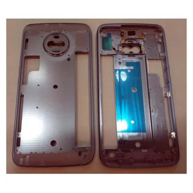 Carcasa central o marco azul para Motorola Moto X4 XT1900