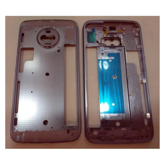 Carcasa central o marco azul para Motorola Moto X4 XT1900