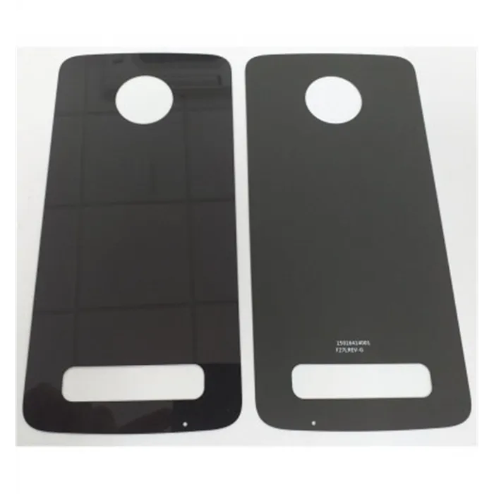 Motorola moto Z Play Droid XT1635-03 tapa trasera o tapa bateria negra XT1635-01
