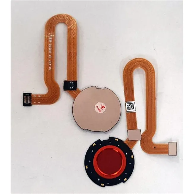 Flex boton home naranja para Motorola Moto One Hyper calidad premium