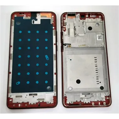 Carcasa central o marco rojo para Motorola Moto One Hyper calidad premium