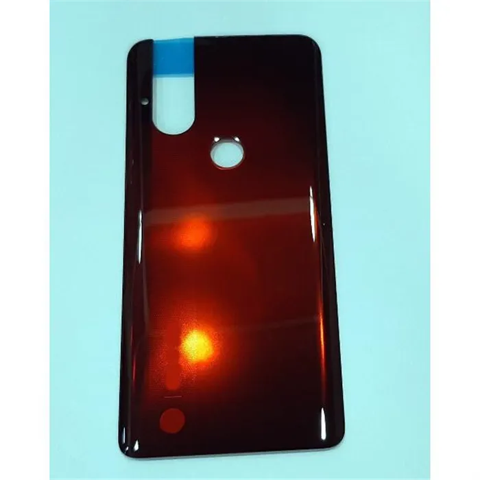 Tapa trasera o tapa bateria roja para Motorola Moto One Hyper