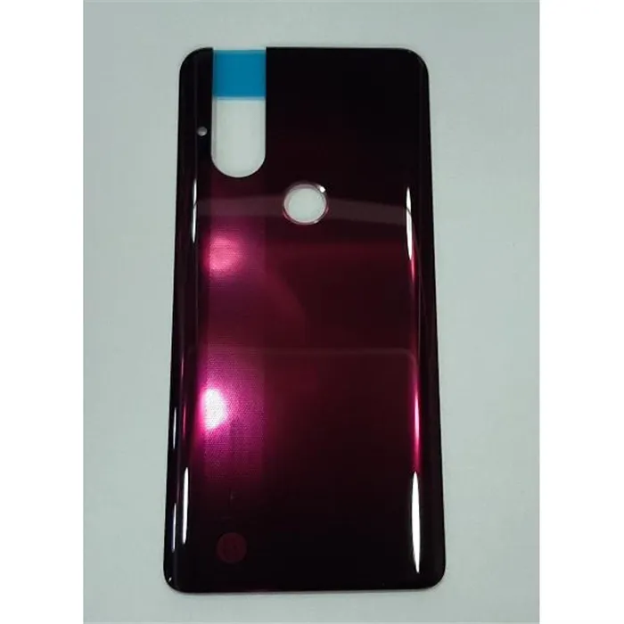 Tapa trasera o tapa bateria purpura para Motorola Moto One Hyper