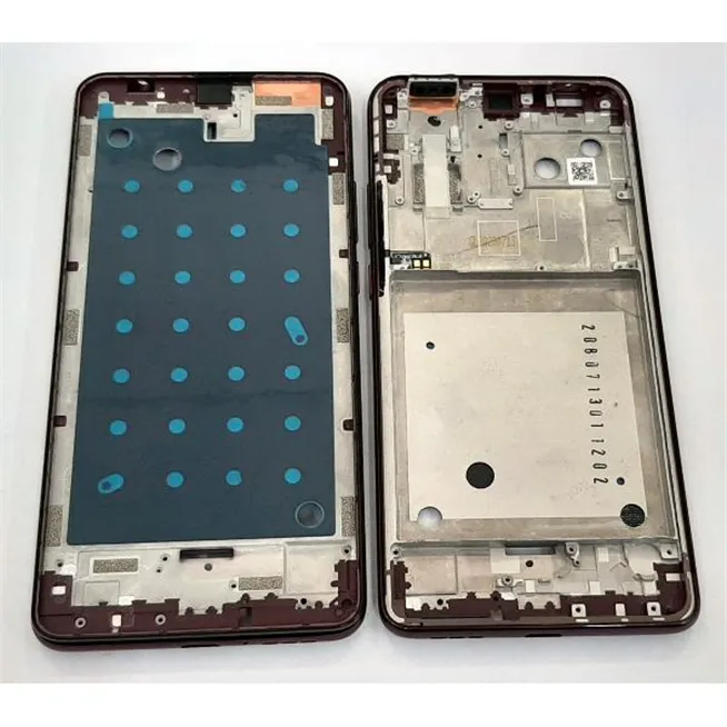 Carcasa central o marco purpura para Motorola Moto One Hyper calidad premium