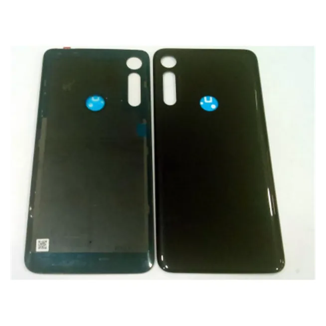 Tapa trasera o tapa bateria negra para Motorola Moto G8 Play