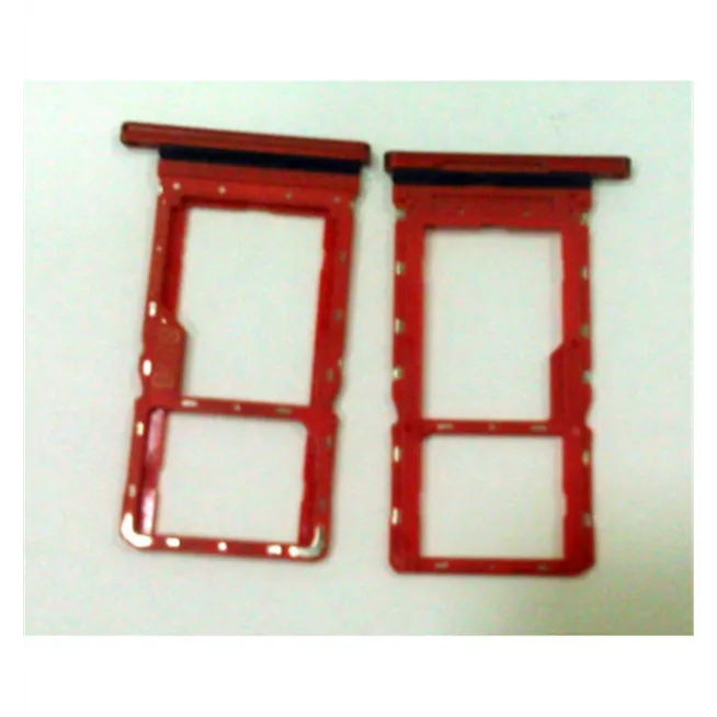 Soporte o bandeja sim roja para Motorola Moto G8 Play calidad premium