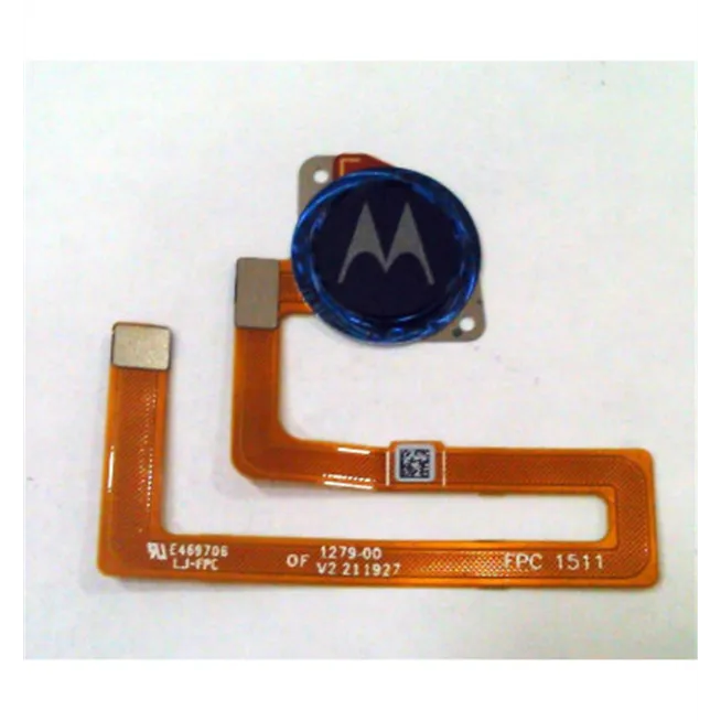 Flex boton home azul para Motorola Moto G8 Play calidad premium