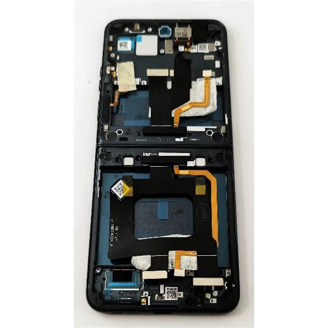Pantalla lcd para Motorola RAZR 50 Ultra mas tactil negro con marco negro medianoche 5D68C24698 Service Pack