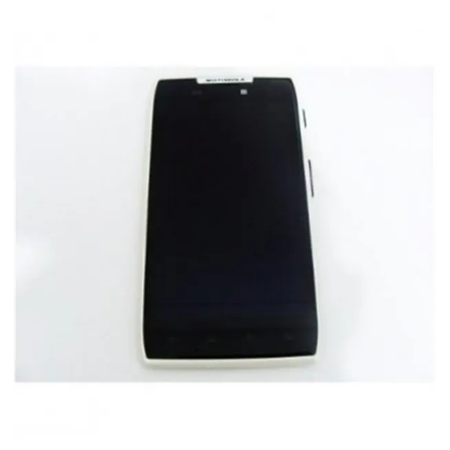 Motorola RAZR XT910 pantalla Lcd + Táctil negro + marco blan