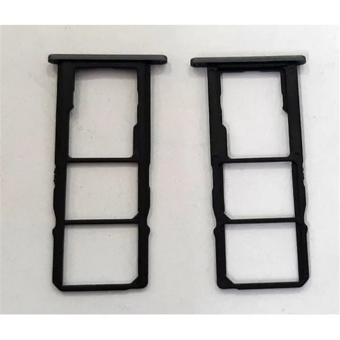 Soporte o bandeja dual sim negra para Nokia 2.2 calidad premium
